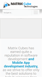 Mobile Screenshot of matrixcubes.com