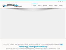 Tablet Screenshot of matrixcubes.com